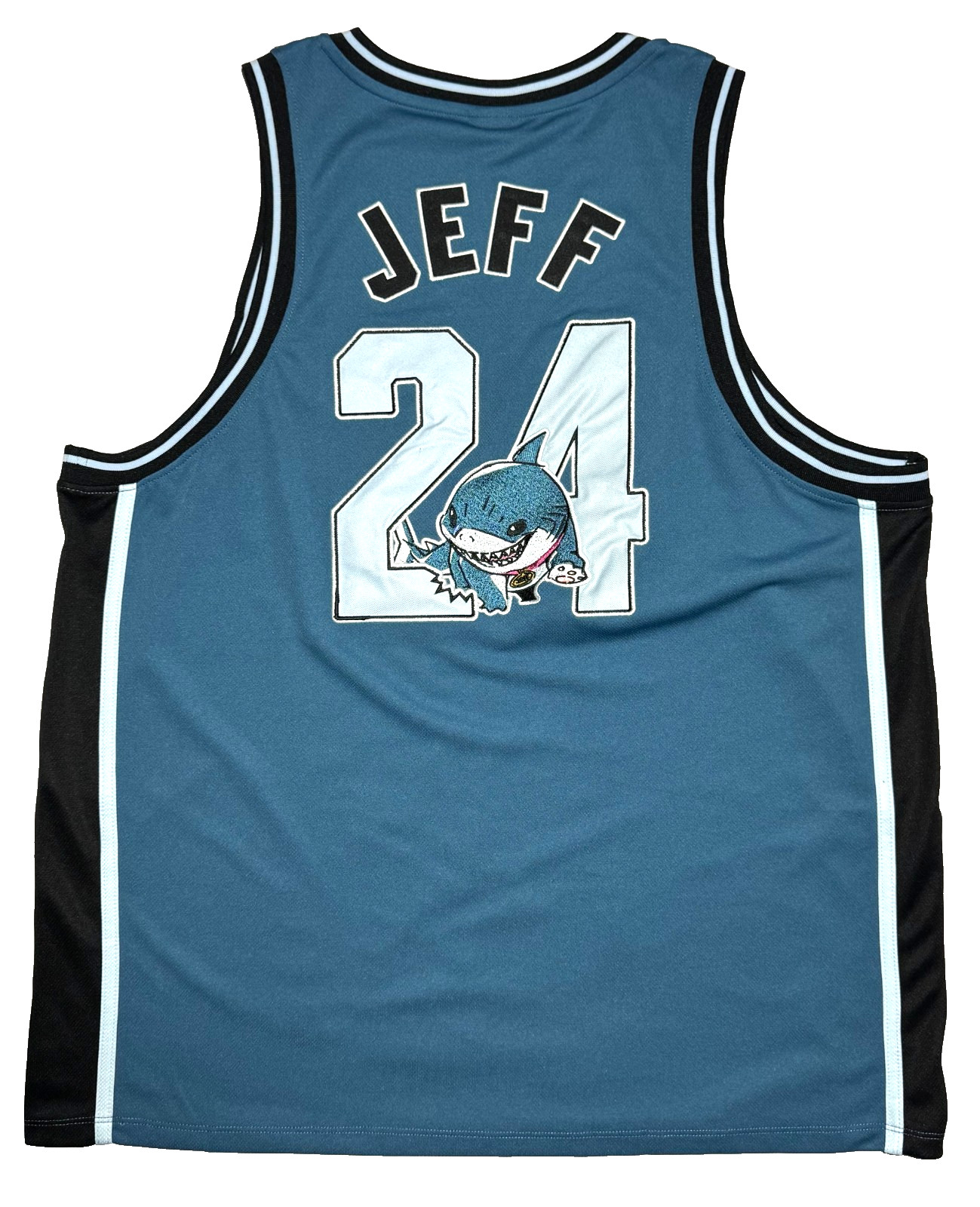 Marvel Rivals Jeff The Land Shark Basketball Jersey Sz XS,MD,LG,XL,2X Exclusive!