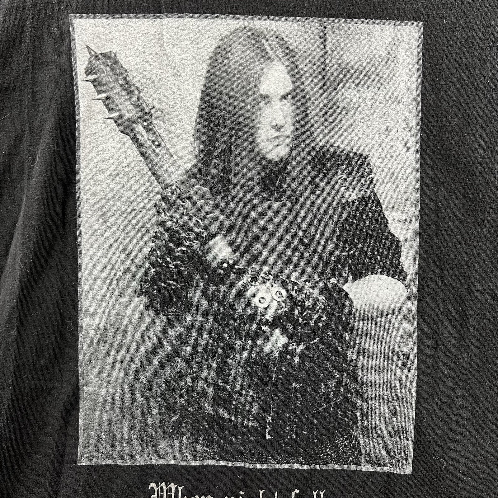 Vintage 1Burzum Shirt Mens XL Black When Night Falls Misanthropy Records RARE OG