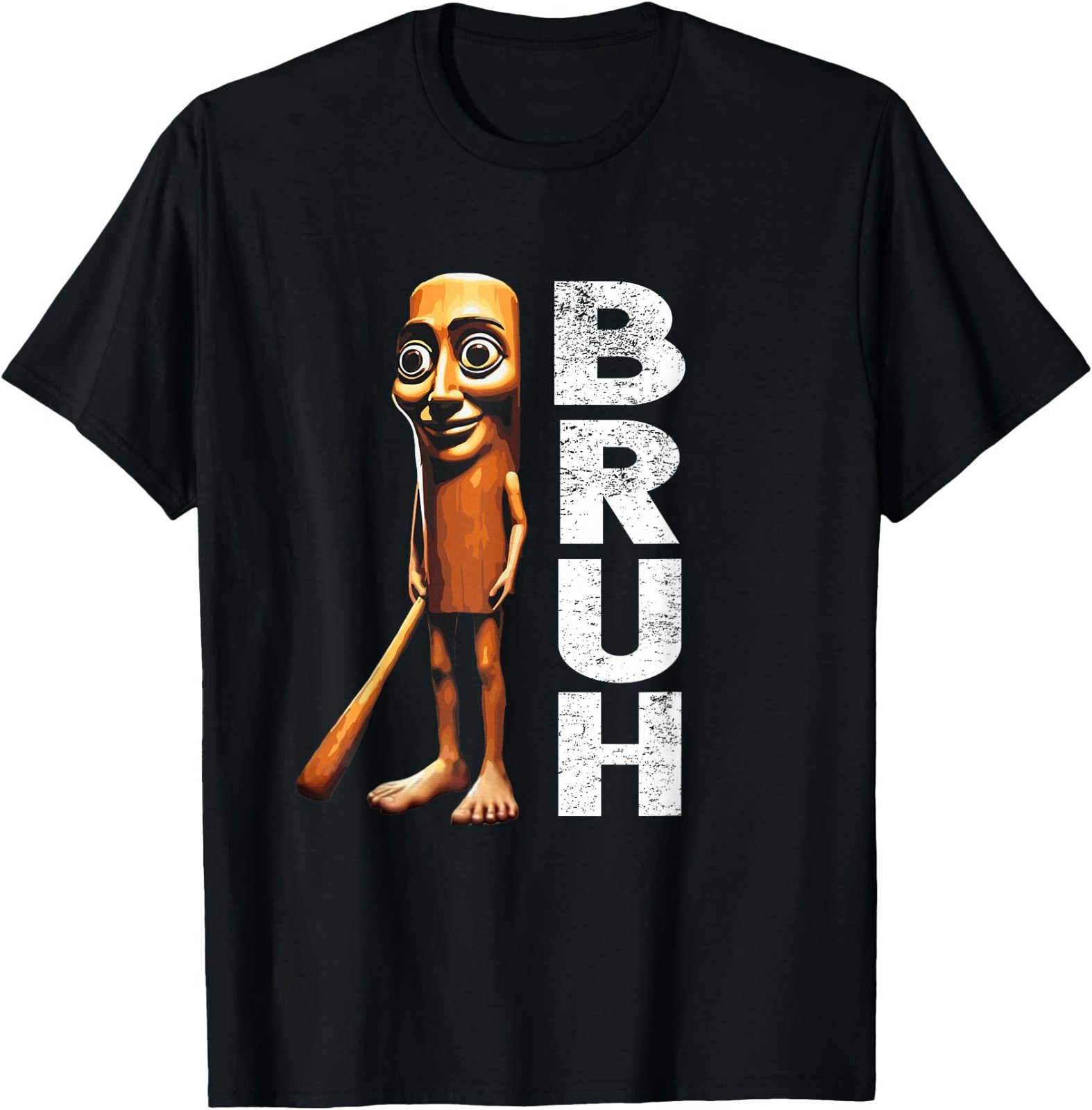 Funny Tung Tung Tung Sahur Bruh T-Shirt, Men Women Kids Adult T-Shirt