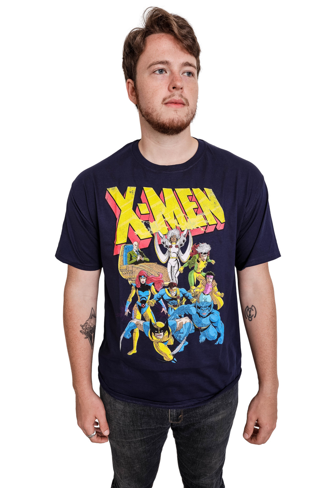X-Men Animated Series 90’s Team Marvel Comics Officially Licensed Adult T-Shirt