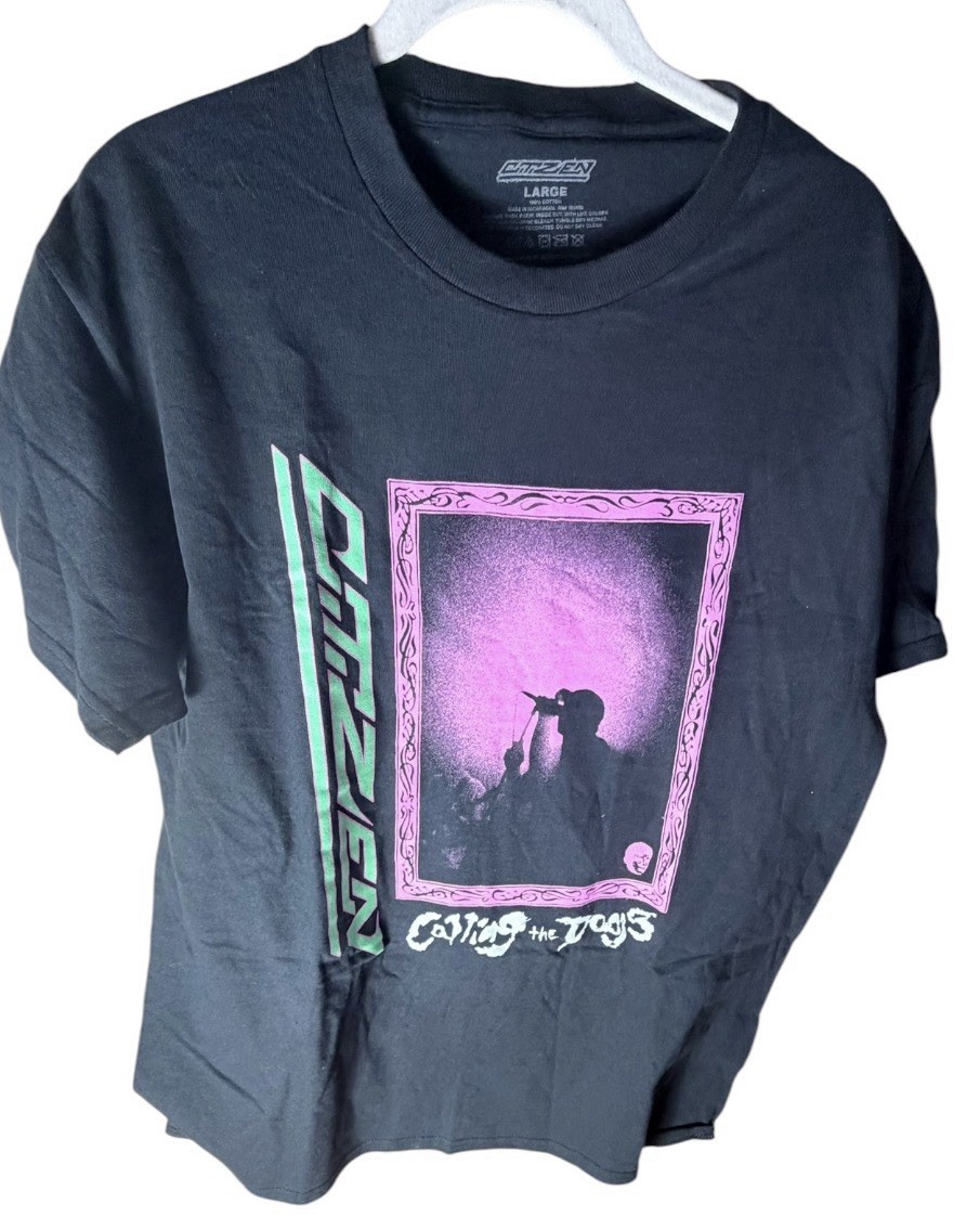 Citizen Summer 2025 Calling The Dogs Tour T Shirt Large