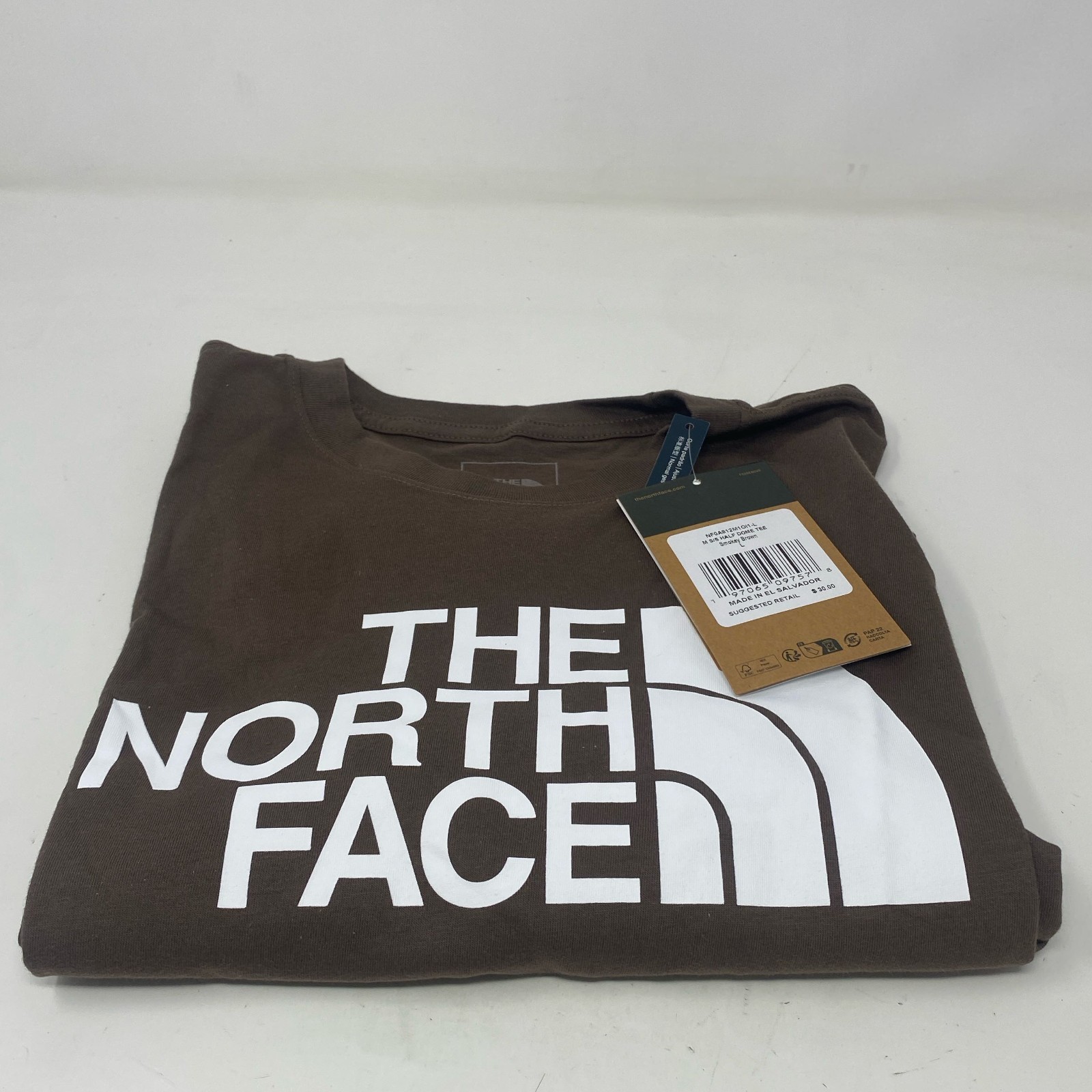 The North Face Men’s Core Half Dome Tee Smokey Brown L