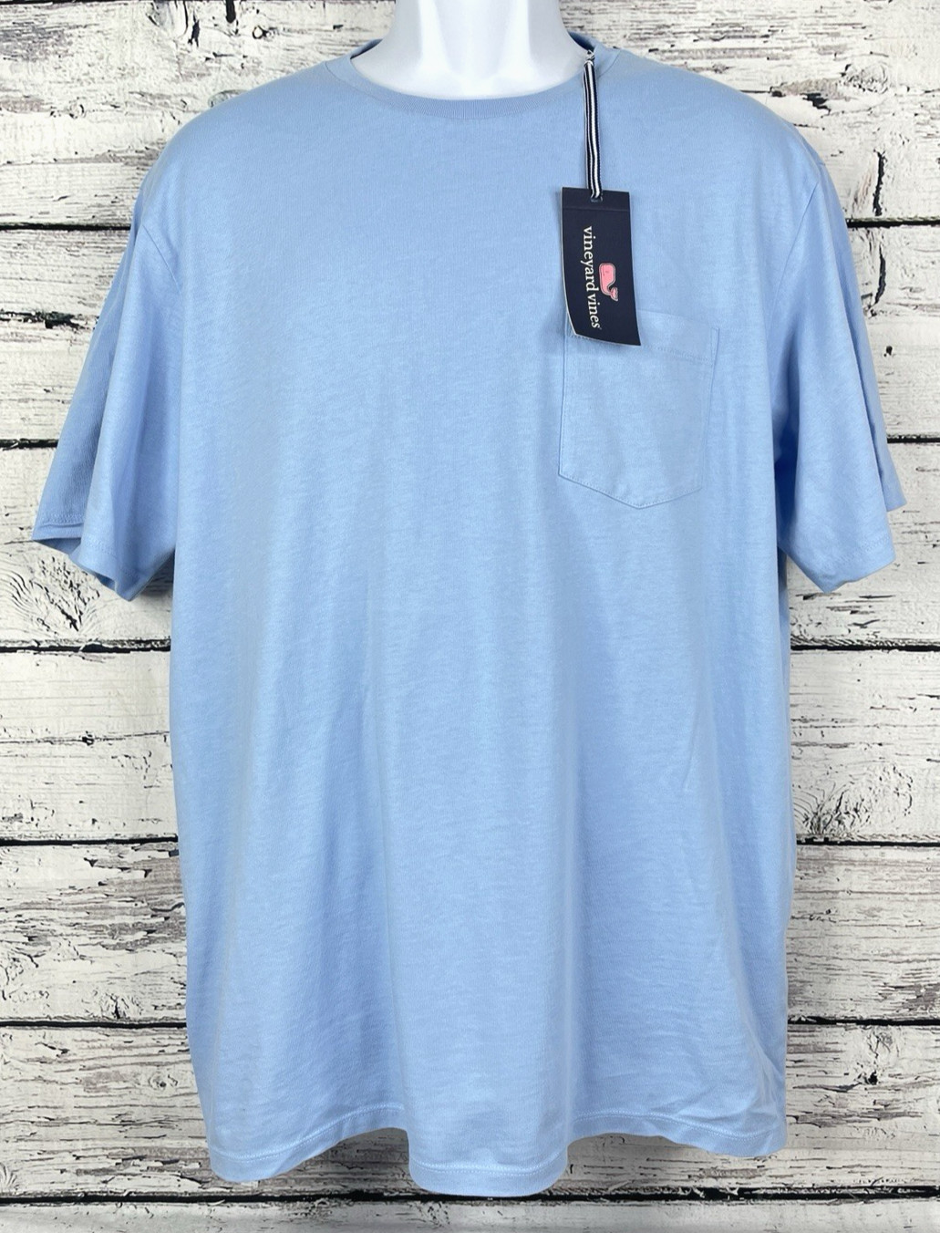 Vineyard Vines Men’s Short Sleeve Jake Blue T-Shirt Size Large (L) – NEW