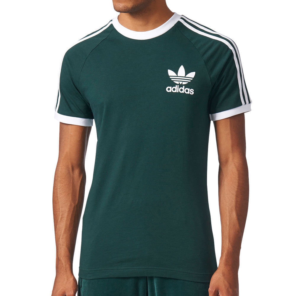 Adidas Originals California T-Shirt Green Night Men’s XL 2XL BNWT FREE SHIPPING