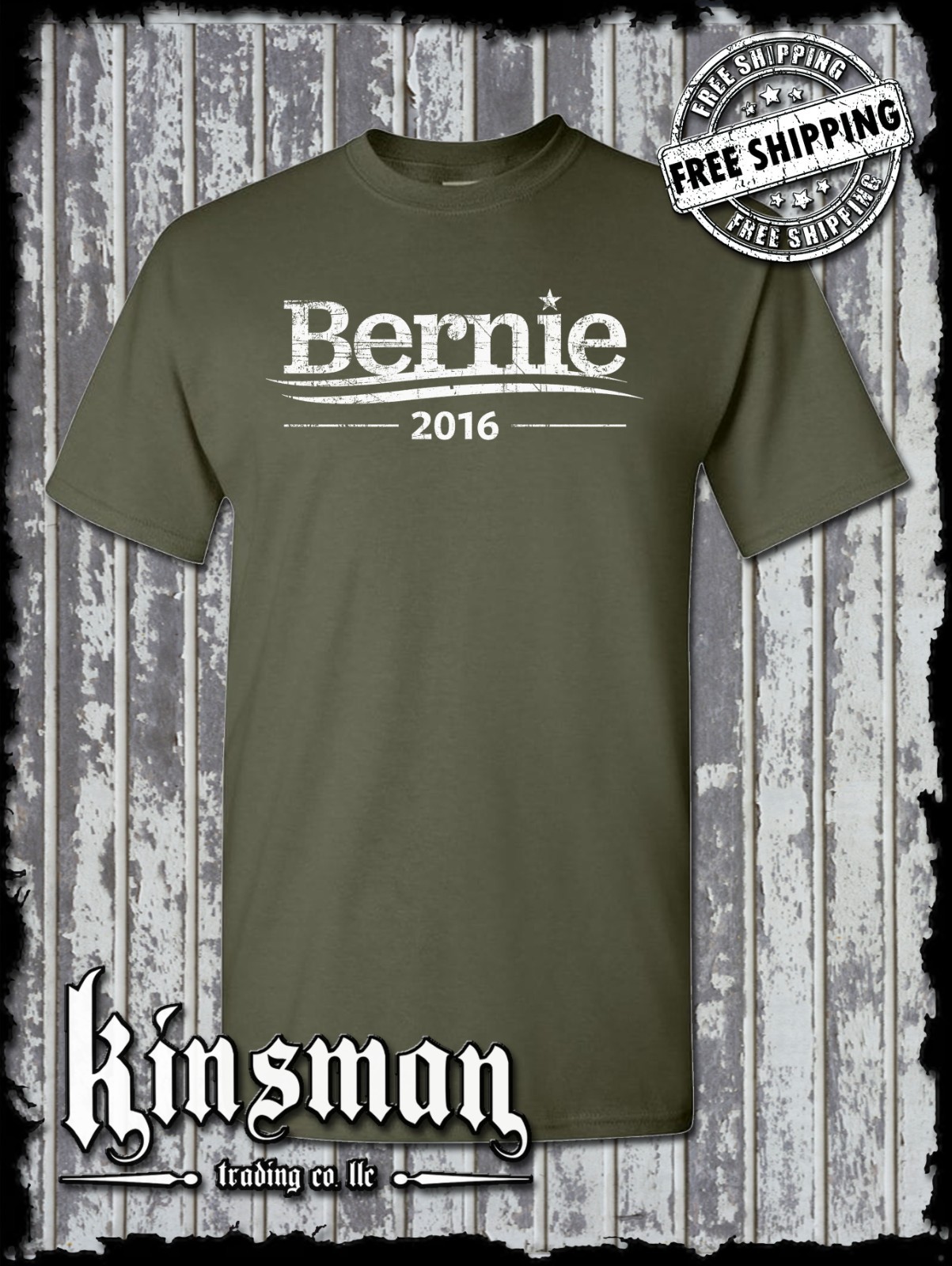 Bernie Sanders For President 2016 Retro Political T-Shirt – Obama Democrat Tee