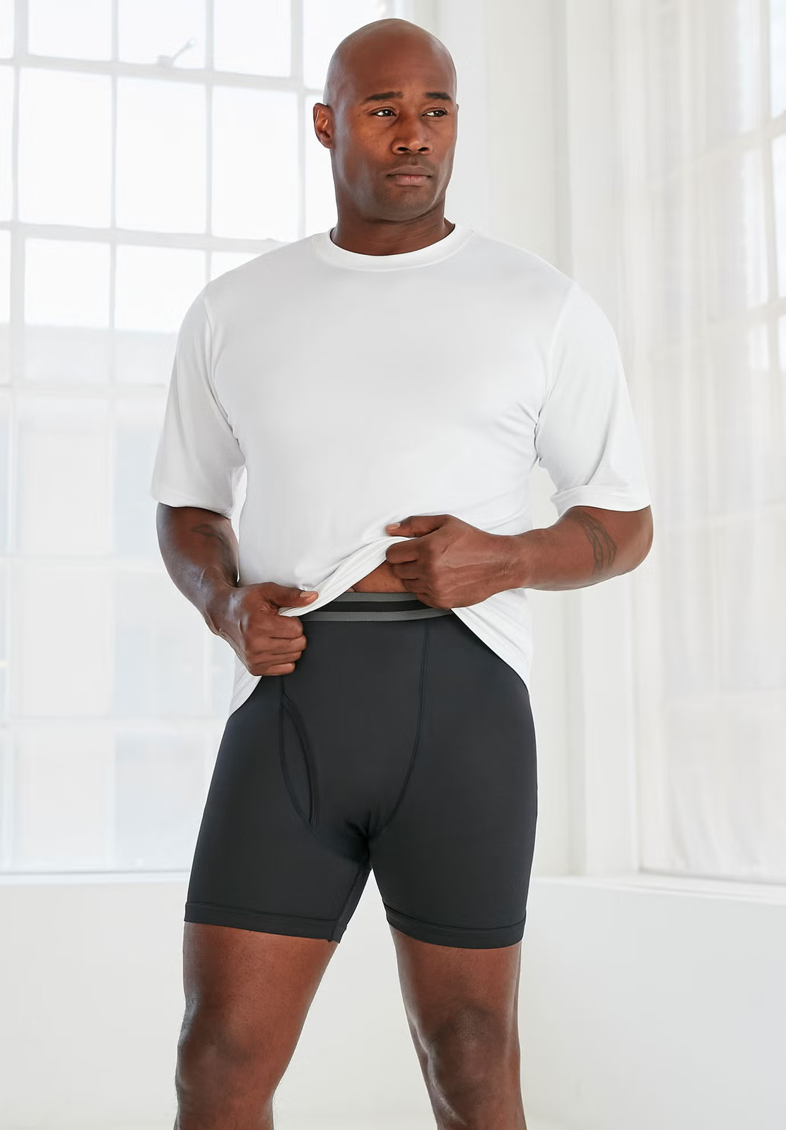 KingSize Men’s Big & Tall Performance Flex Crewneck Tee
