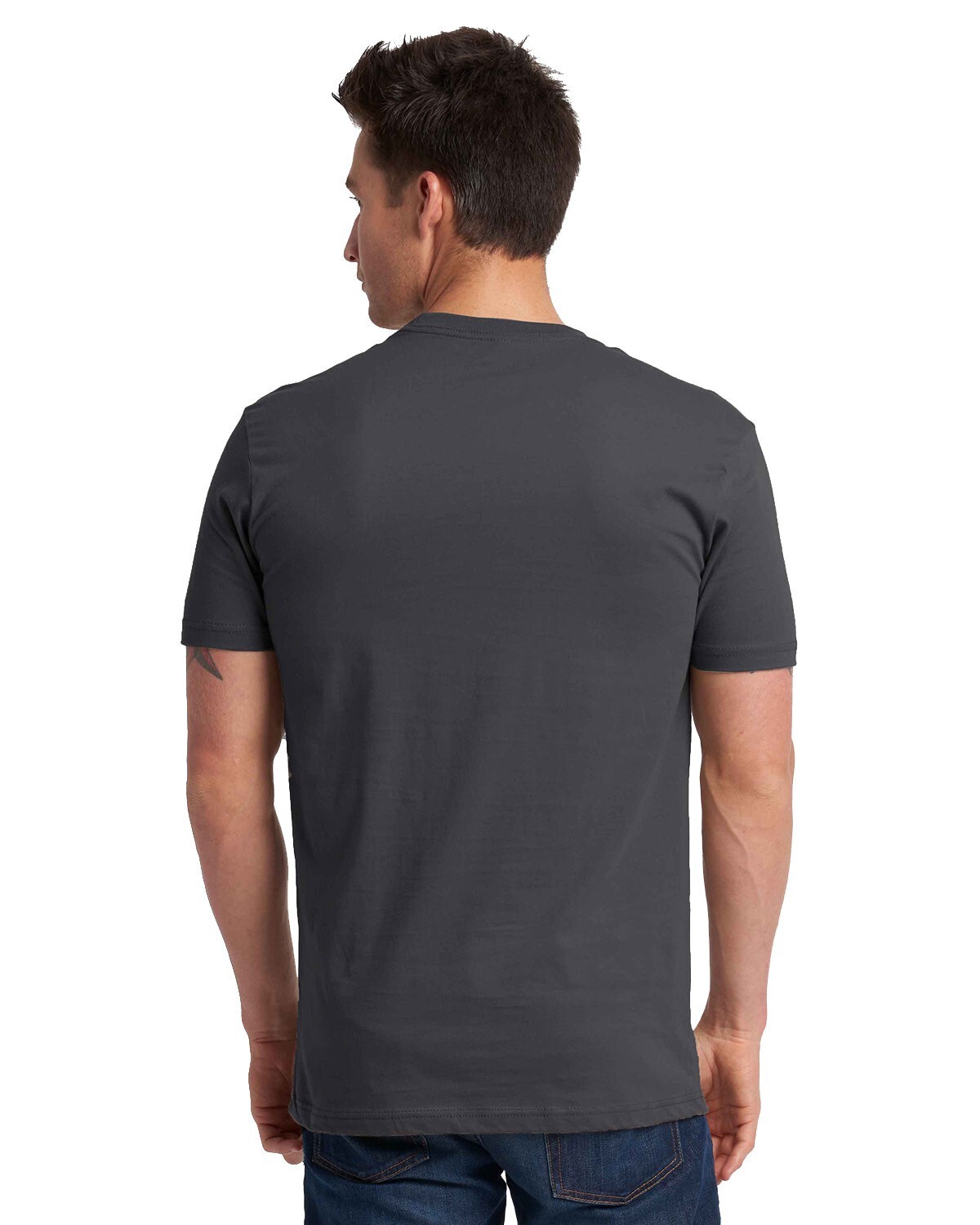 Next Level Apparel 3600 XL Heavy Metal Grey Cotton Shirt Unisex Men and Women