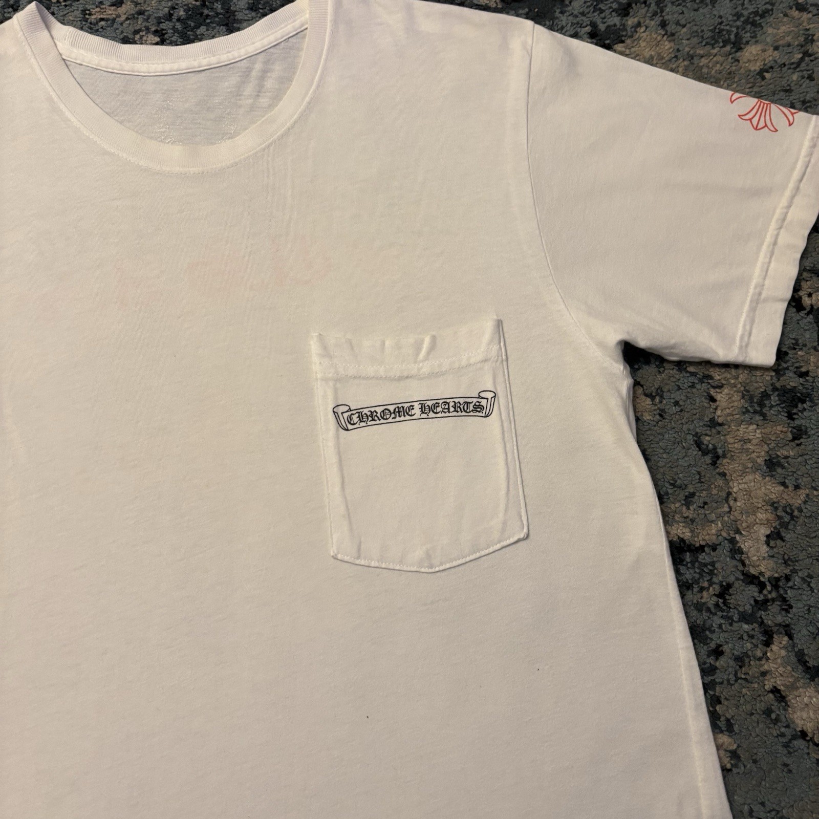 Chrome Hearts USA Scroll T Shirt Size Small Worn Lightly