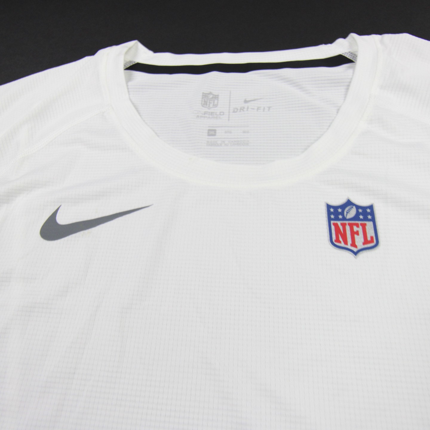 Nike NFL On Field Dri-Fit Short Sleeve Shirt Men’s White New without Tags 3XL