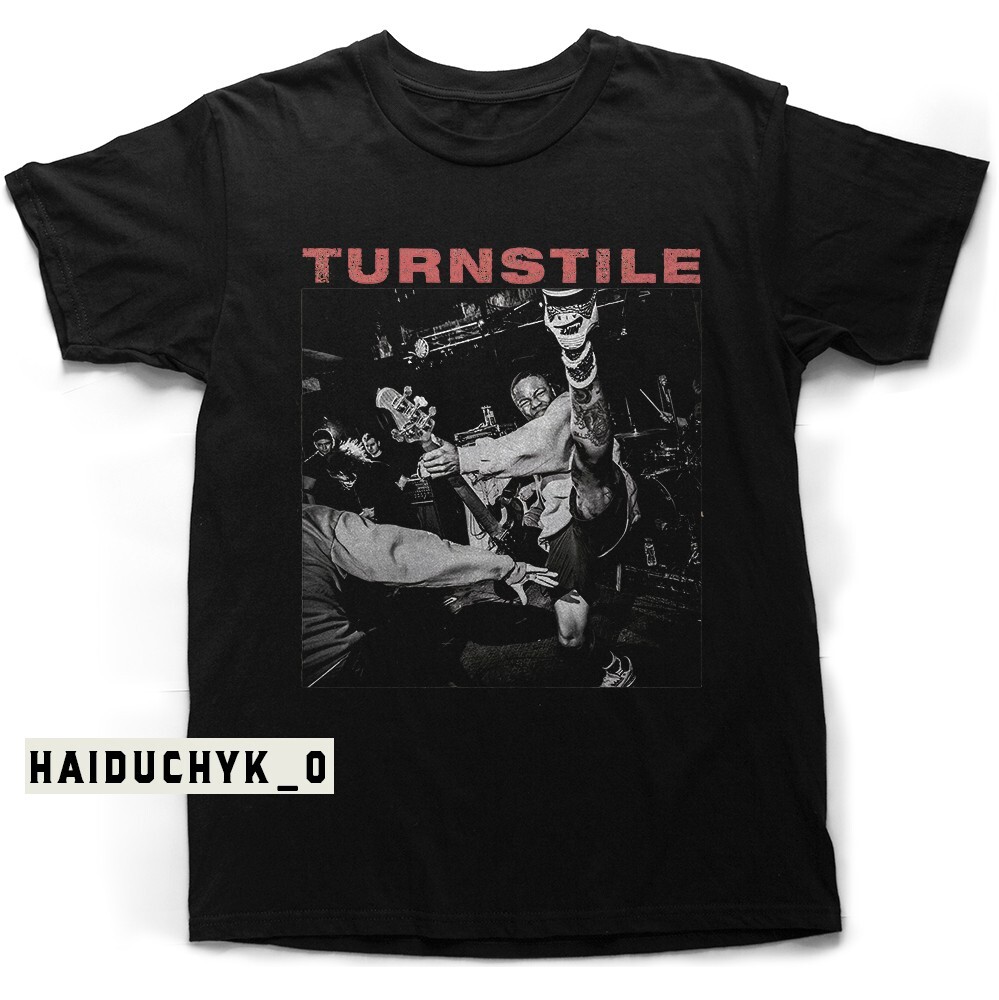 Turnstile American Hardcore Punk Band SEA Tour 2018 Black T-shirt Size S-5XL