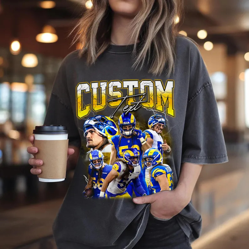 Custom Bootleg Sports Shirt Vintage Style Tee Fan Gift Unique Design