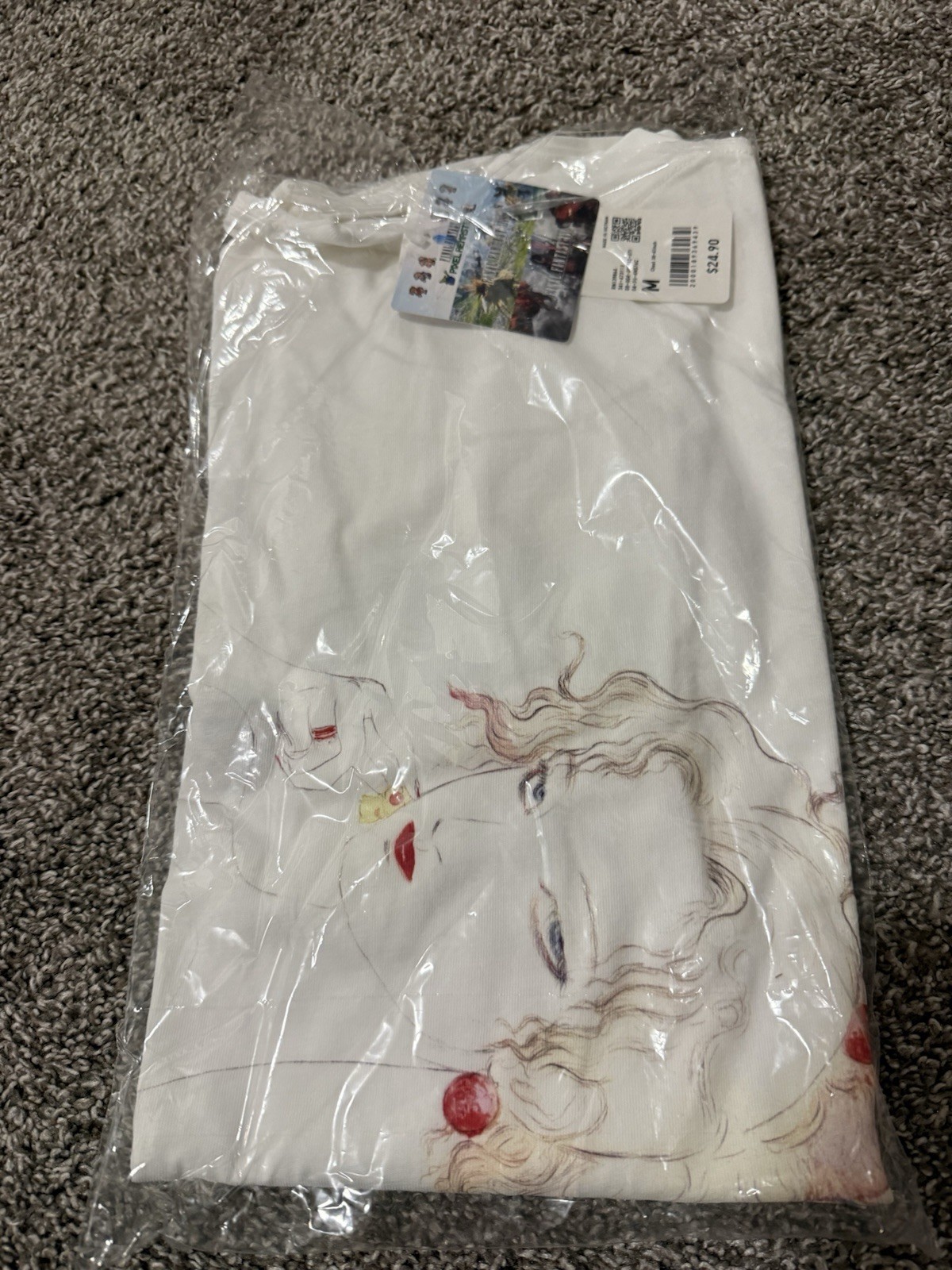 Brand new FINAL FANTASY VI Terra Moogle Uniqlo UT Graphic T-Shirt White US M