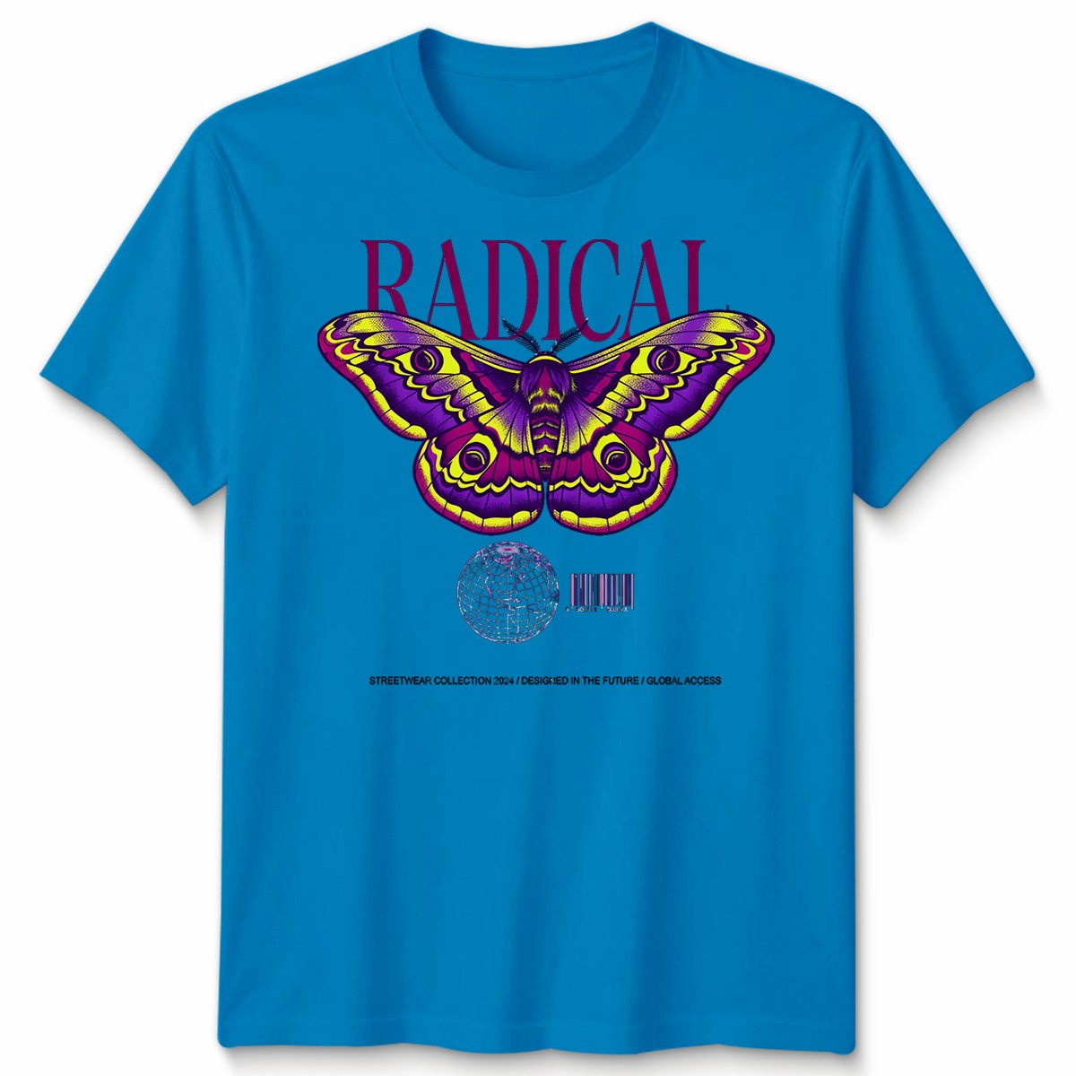 Butterfly Unisex T Shirt Pop Art Edgy Y2k 2000s Millennium Graphic Tee