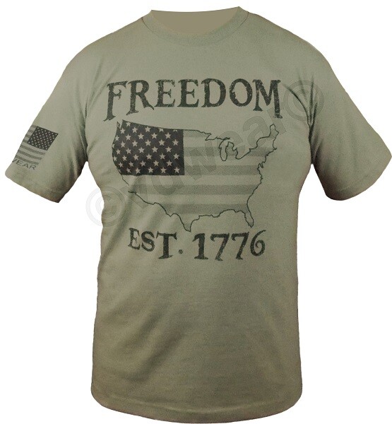 VD WEAR FREEDOM 1776 2nd Amendment SPEC OPS SEALS Pro Gun Special Forces S-3X