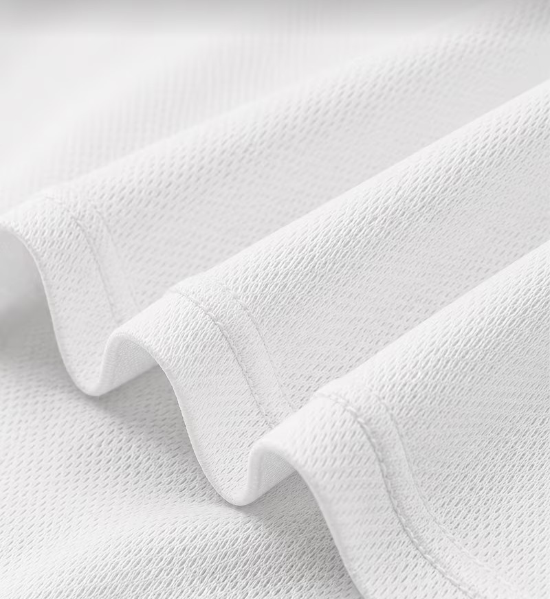 Reloust 12 Pack Medium White Crew Neck Short Sleeve Polyester T-Shirts