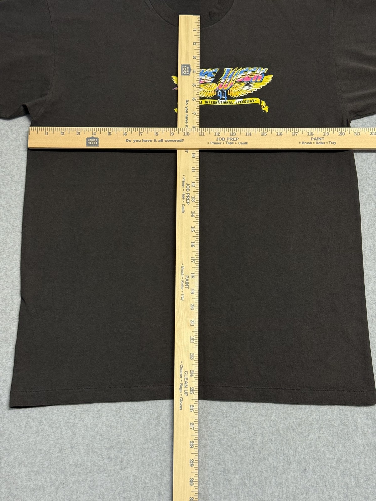 Vintage Bike Week 94 Daytona Shirt Mens Large Black Speedway Graphic Tee