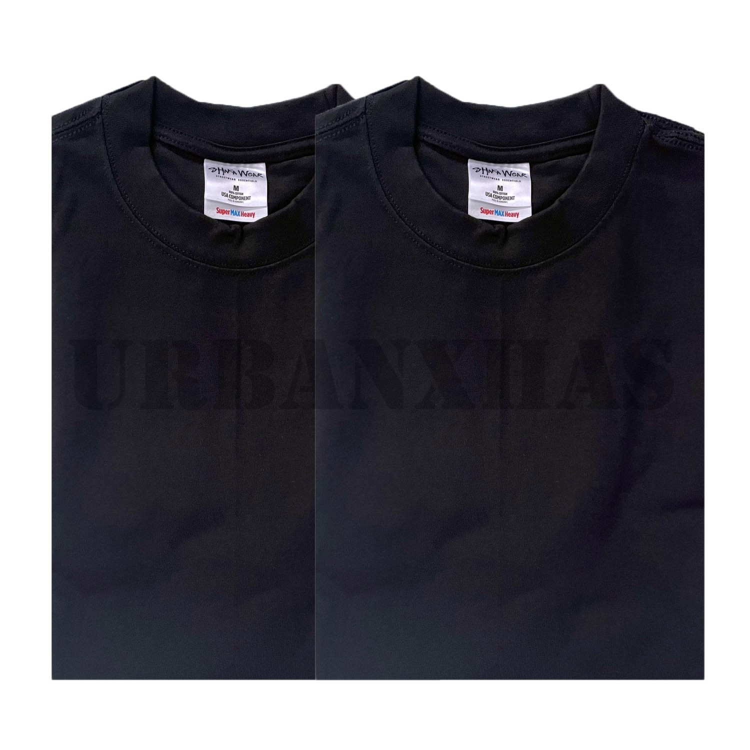 2-PACK SHAKA WEAR SUPER MAX HEAVY-WEIGHT T-SHIRT *5 COLORS