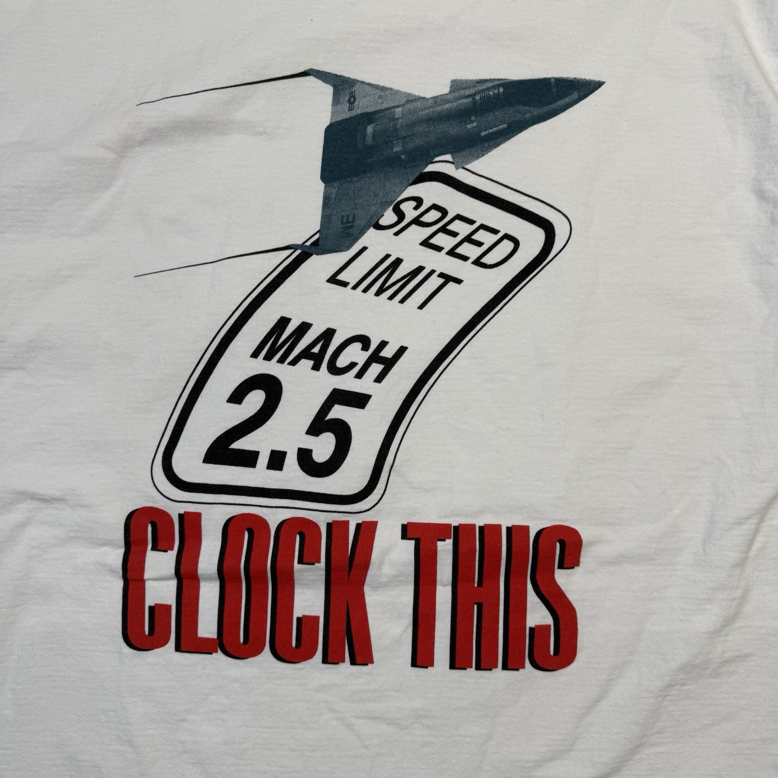 Vintage Magic Edge Cybertainment Mach 2.5 Clock This Graphic T-Shirt USA XL