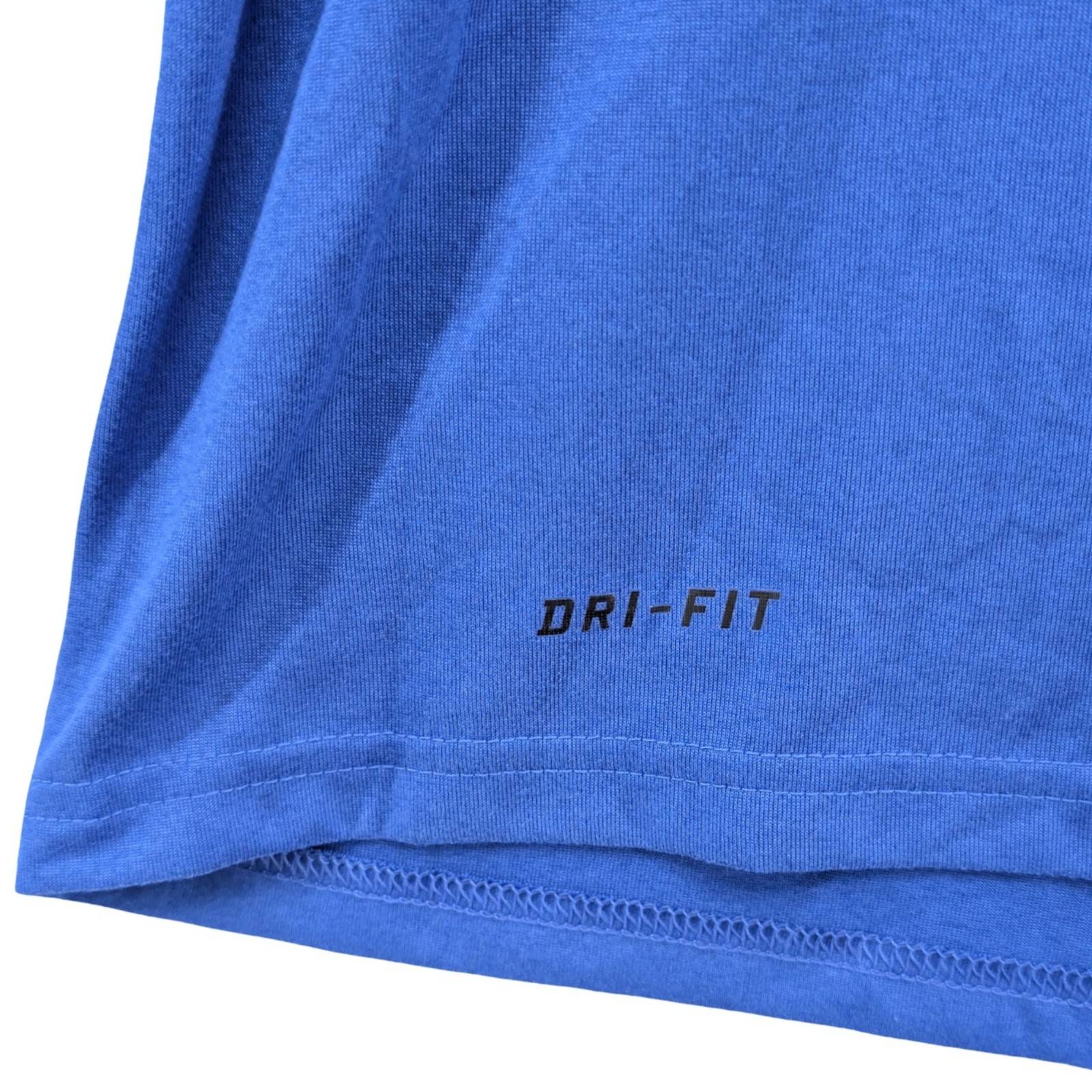Nike Legend 2.0 T Shirt Mens Blue Long Sleeve Dri Fit Crewneck Pullover Tee Sz M