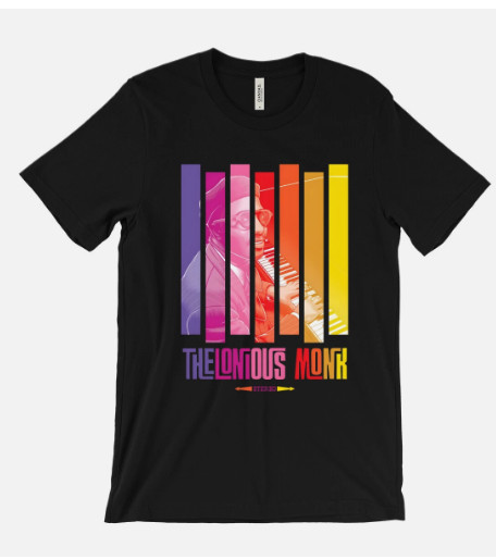 Thelonious Monk T-Shirt – Classic Jazz Musician – Jazz Music – Stereo vntg