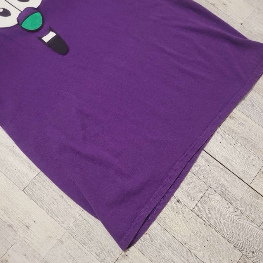 Vintage VeggieTales LarryBoy Larry Cucumber Green Purple Shirt Bundle Men’s M
