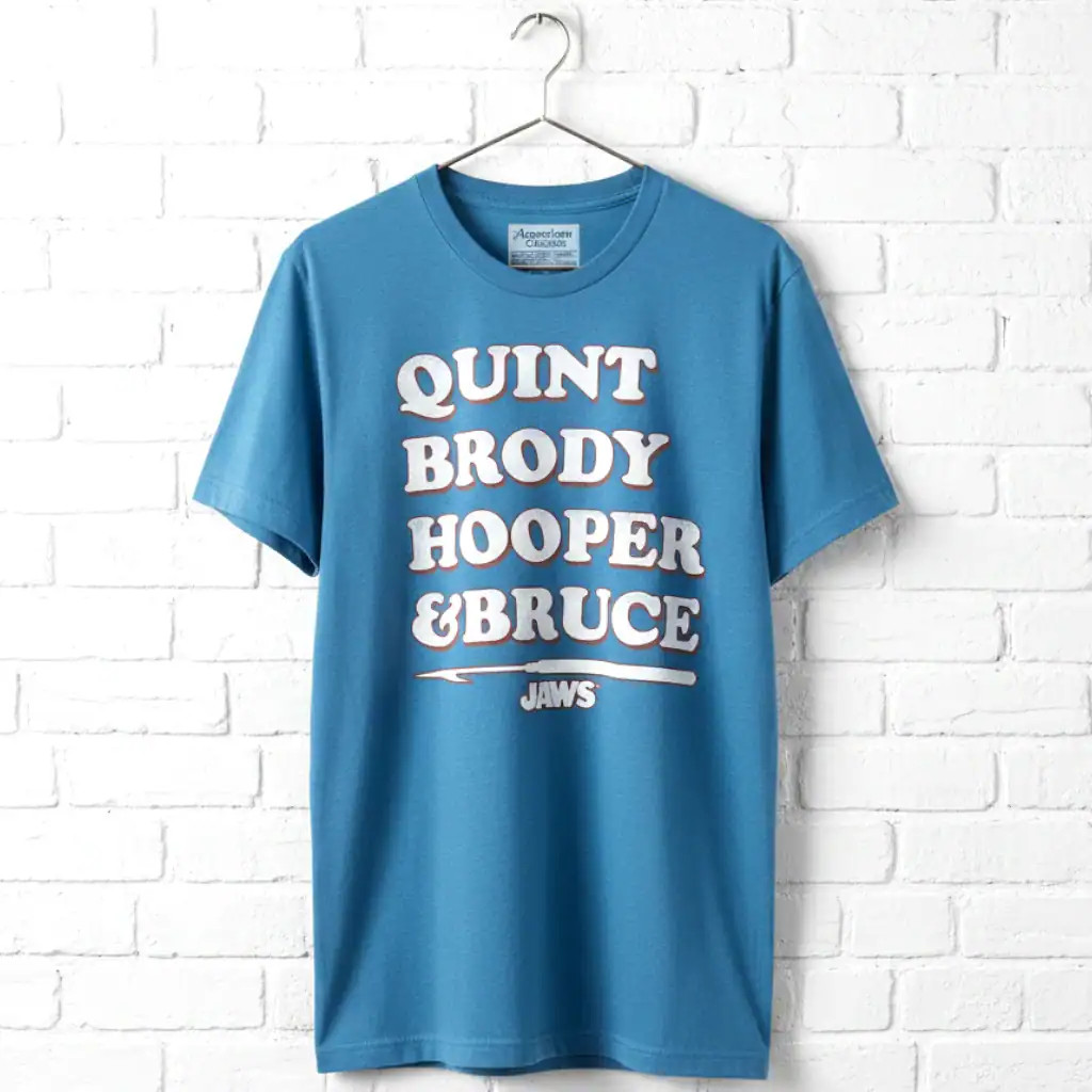 Jaws Quint’s Orca Boat Crew Men’s T Shirt