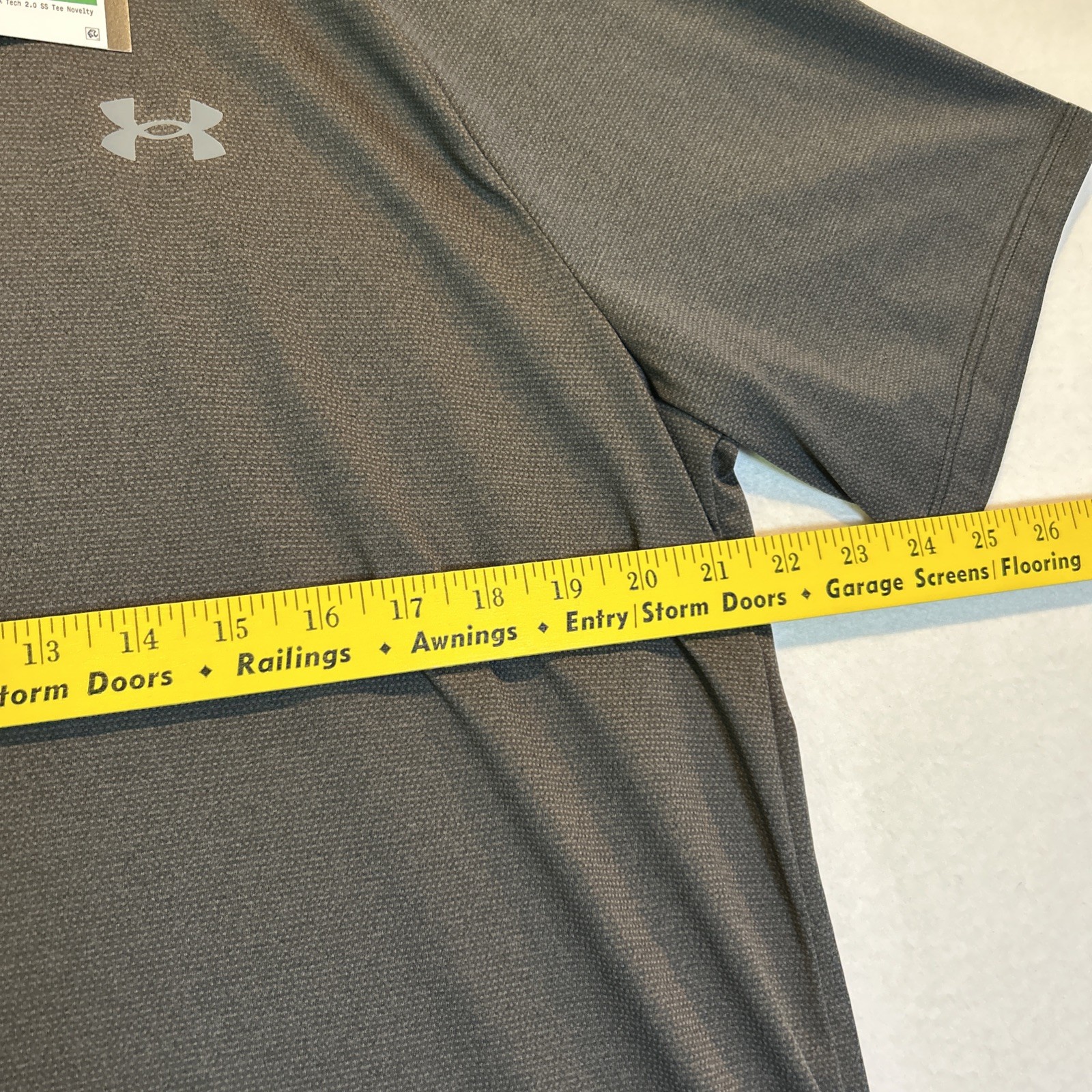 Under Armour Mens Large Athletic Tech 2.0 T-Shirt Short Sleeve 1326413-001 NWT