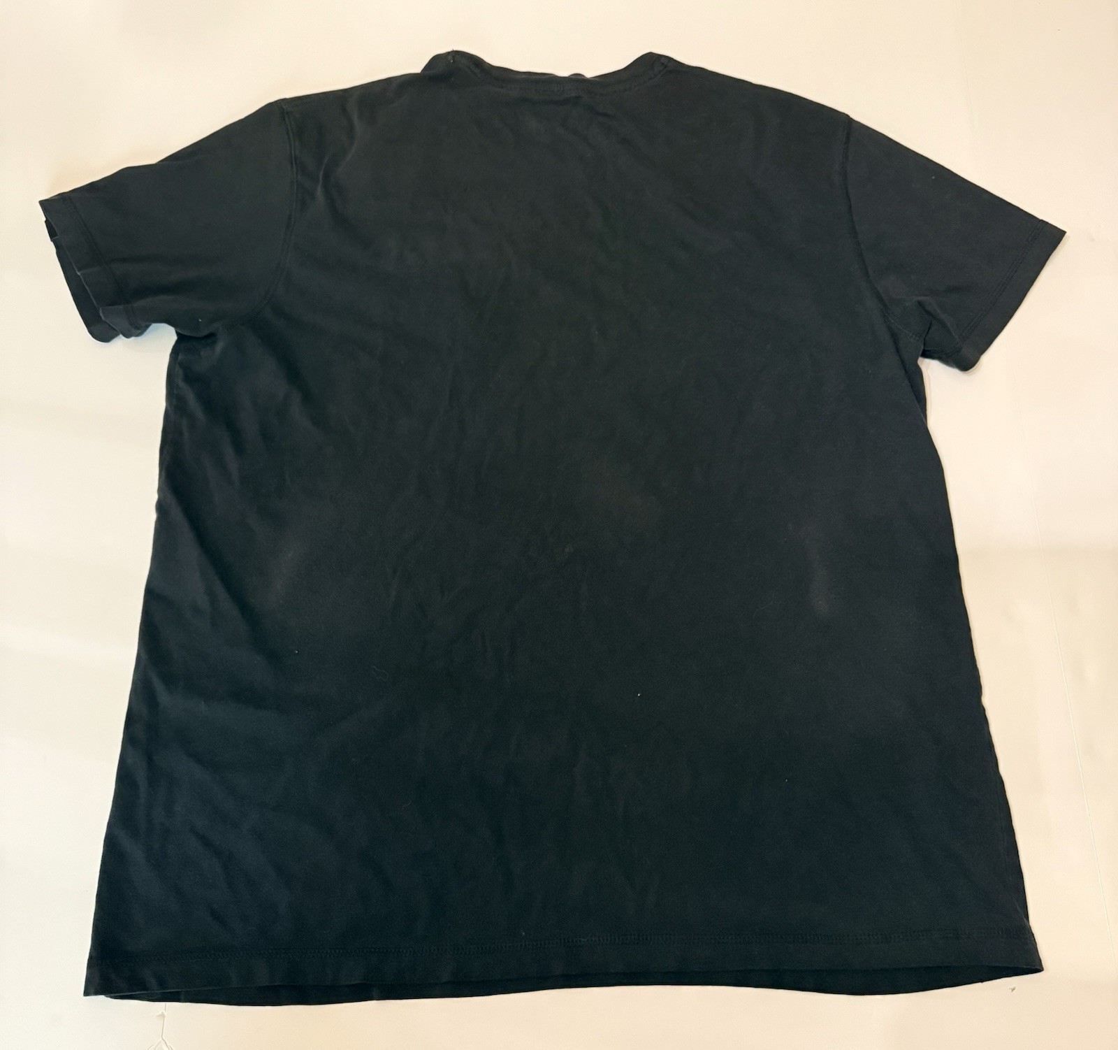Vintage Old Navy Black XL Crew Neck Short Sleeve Cotton Knit Graphic Skull Tee