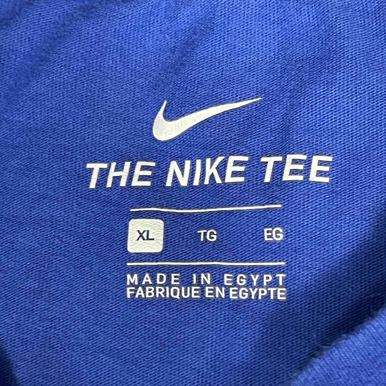 Nike Shirt Mens XL Blue The Nike Tee Fast Swoosh Graphic Sports Tee DB6470-480