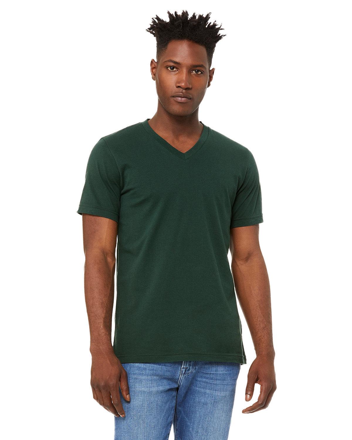 Bella + Canvas Unisex Jersey Short-Sleeve V-Neck T-Shirt – 3005