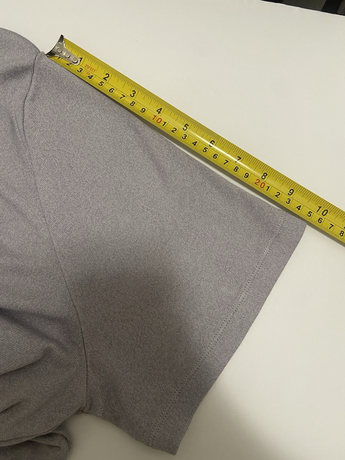 Perry Ellis Men’s XXL Light Lavender Short Sleeve T-Shirt Viscose Soft stretch