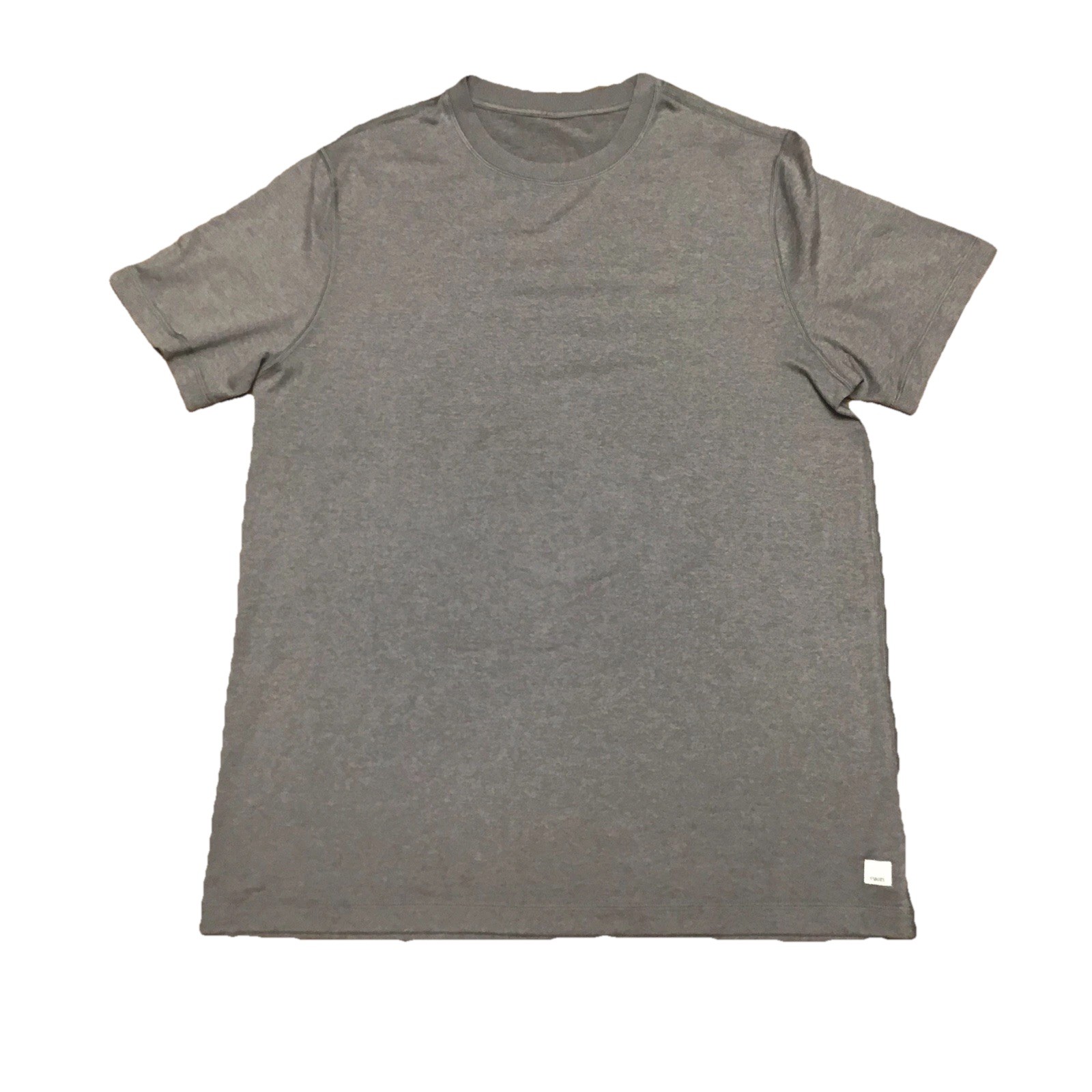 Vuori Ponto Performance Tee Shirt Mens Large Gray Heather Short Sleeve V1057
