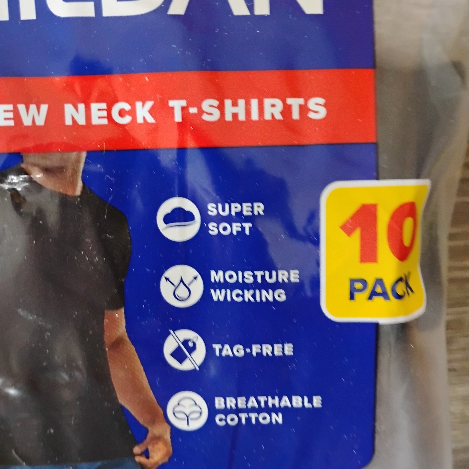 Gildan Adult Men’s Short Sleeve Crewneck Assorted Color T-Shirt 10-Pack Size SM