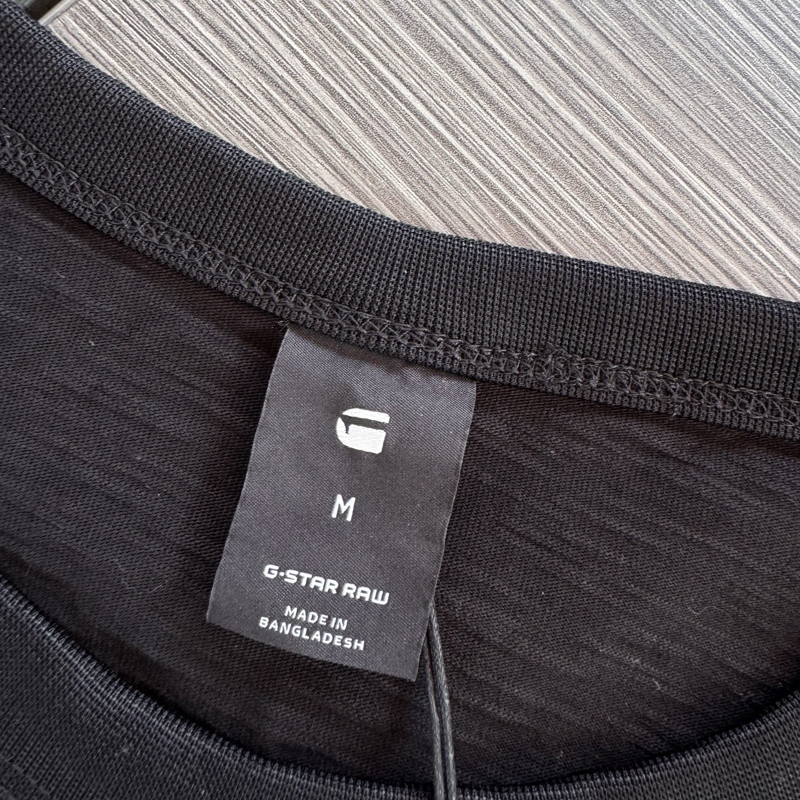 G Star Raw Relaxed Motac-X Loose Black Jersey T Shirt Size Medium NEW