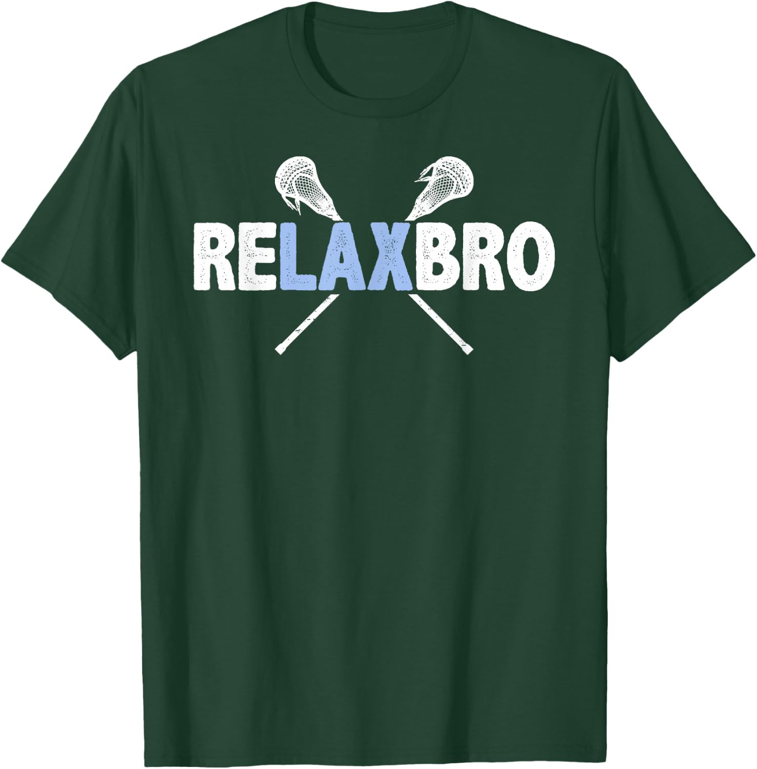 Relax BRO Funny Lacrosse Player Lax Lover Joke Kids Adults T-Shirt