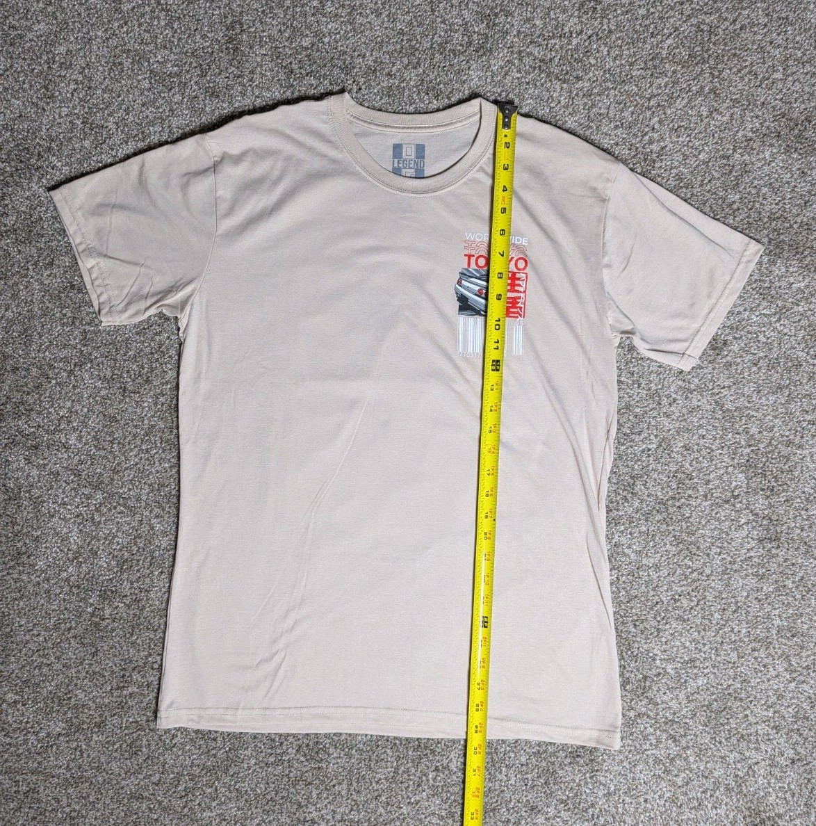Men’s Tokyo Nissan Skyline JDM Graphic Print T-Shirt Size LARGE | Casual Fashion