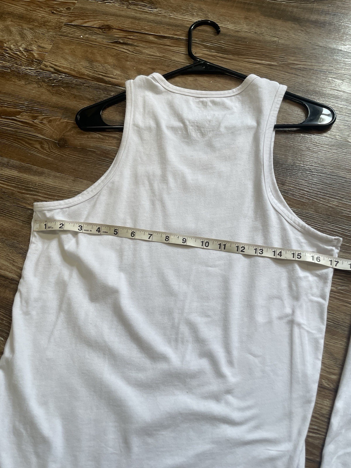 Tommy John Cotton Basics White Tank Top Lot 2 x Size M Under Shirt Singlet Vest