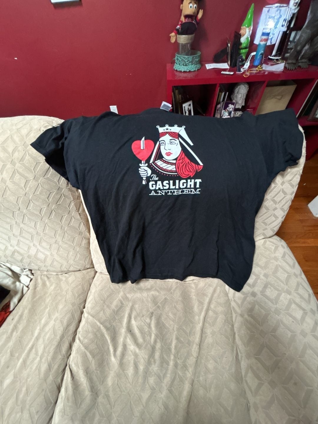 The Gaslight Anthem Queen of Hearts Graphic Band T-Shirt