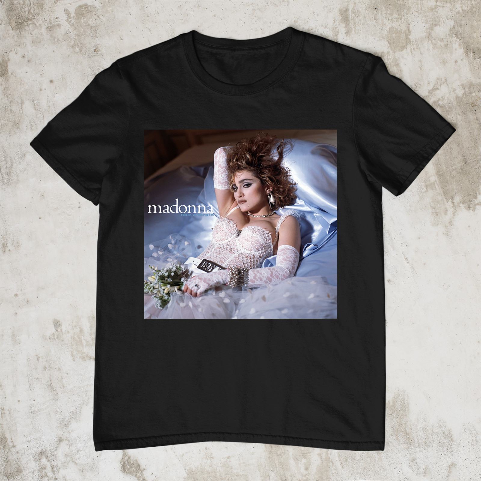 Madonna – Like A Virgin Cover Black Unisex S-234XL T-Shirt