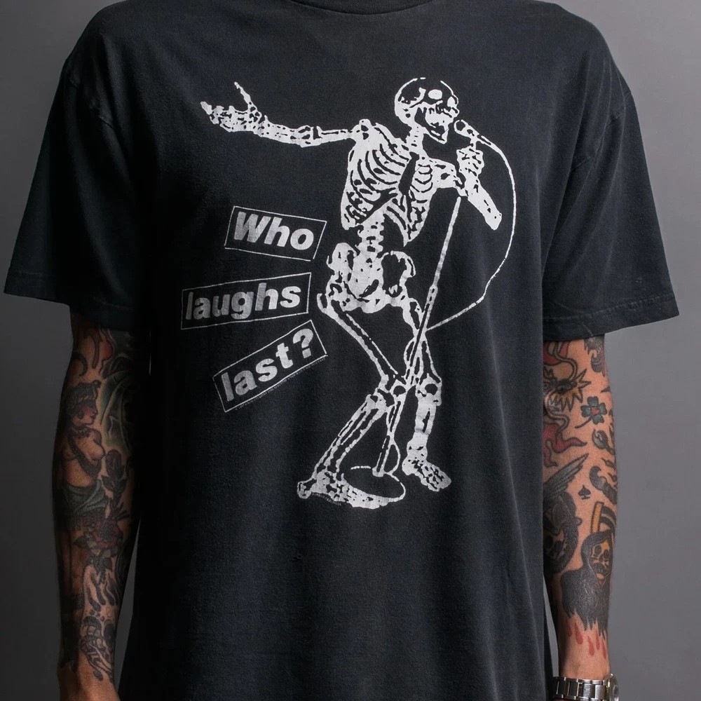 Rage Against The Machine Who Laughs Last Tour Black Unisex T-shirt KH15792