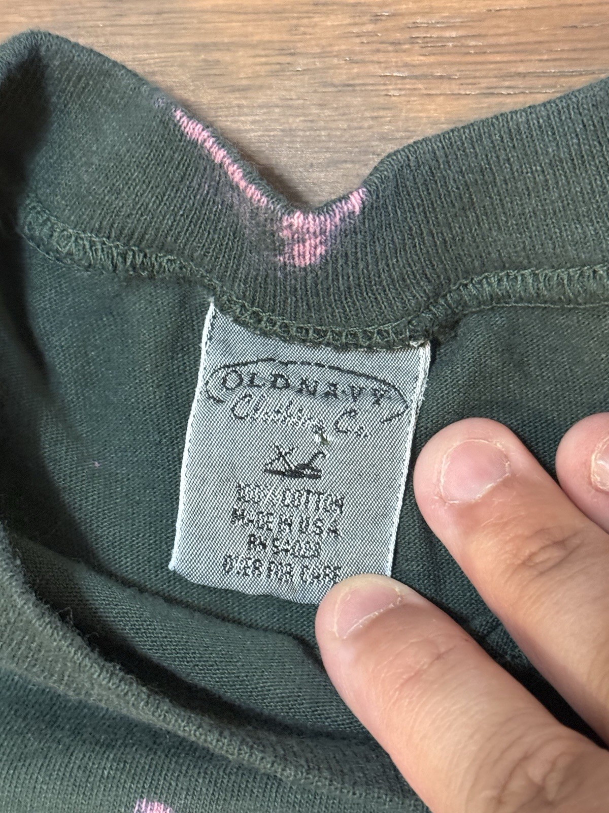 Vintage 90s Old Navy Center Logo Spellout T-Shirt Mall Of America Men’s XL USA