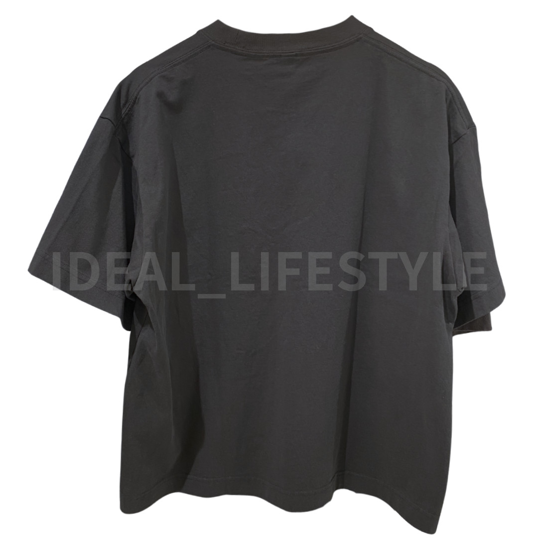 UNIQLO Boxy Cropped T-Shirt S M L XL XXL 3XL 4XL Short Length Men 487962 NWT
