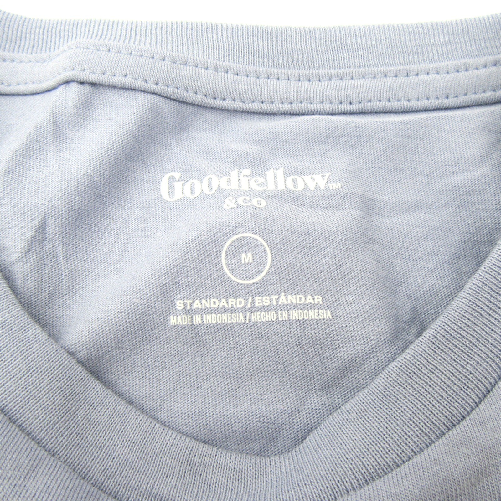 Goodfellow & Co Mens Size M Short Sleeve T-Shirt Foggy Blue