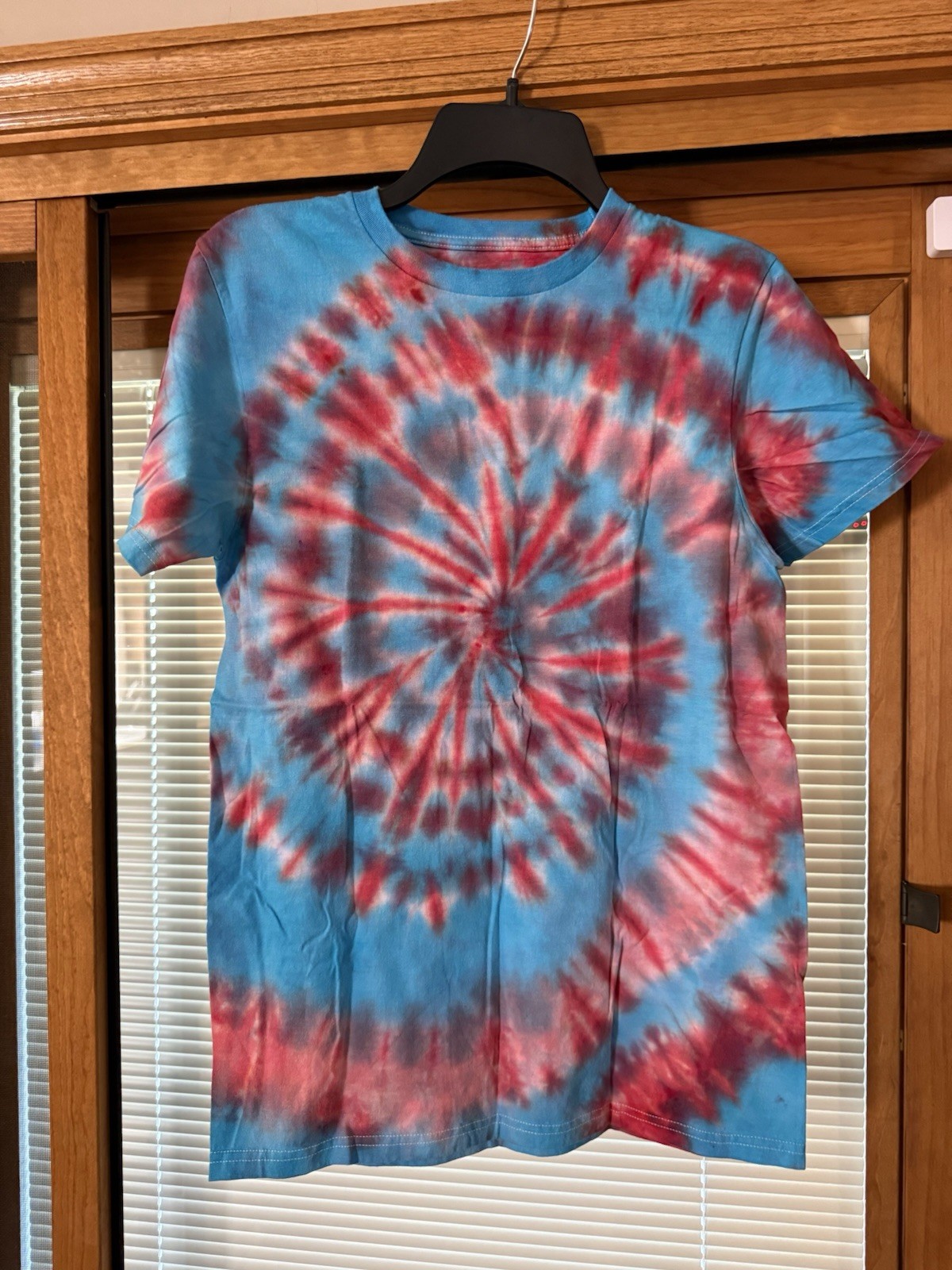 Goodfellow & Co Men’s S Tie-Dye red white & blue Short Sleeve Tee