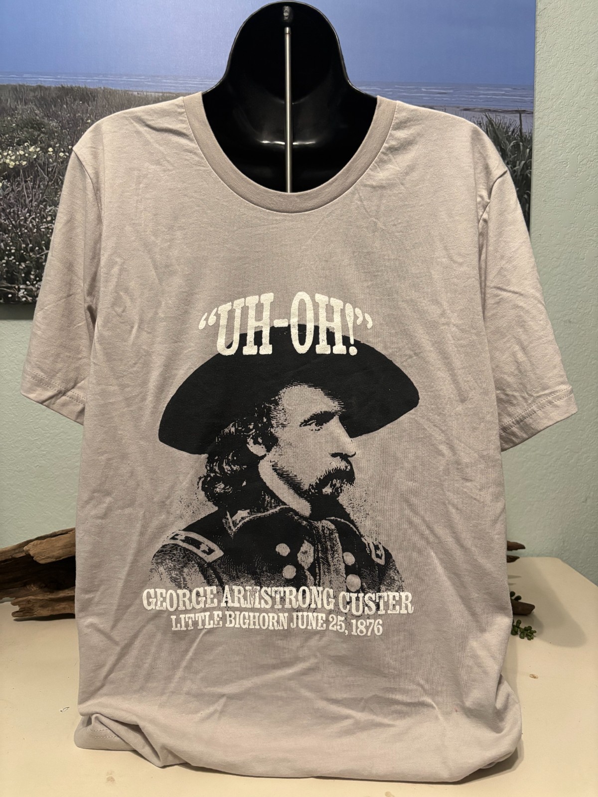 Funny Custer’s Last Stand Tee – US History Graphic T-Shirt