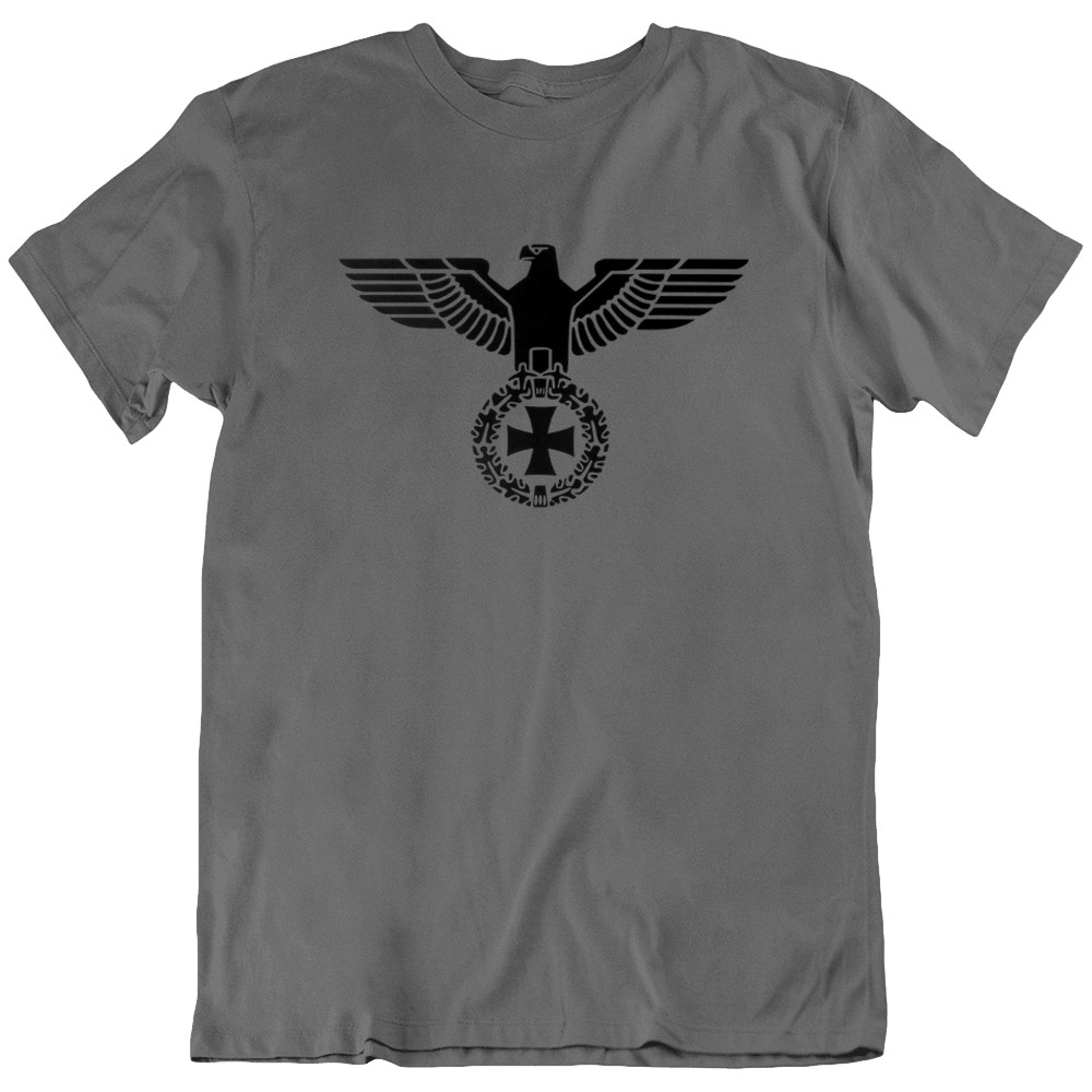 German Eagle Iron Cross Deutsche Army WW2 WWII T shirt Tee Gift New