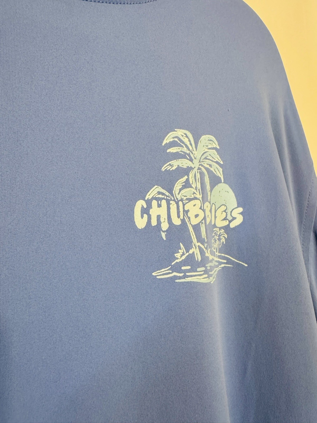 Chubbies “The Weekend Has Arrived” Long Sleeve Performance Shirt – Blue (XXL)