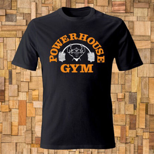 Powerhouse Gym Logo Bodybuilding Fitness Graphic T-Shirt