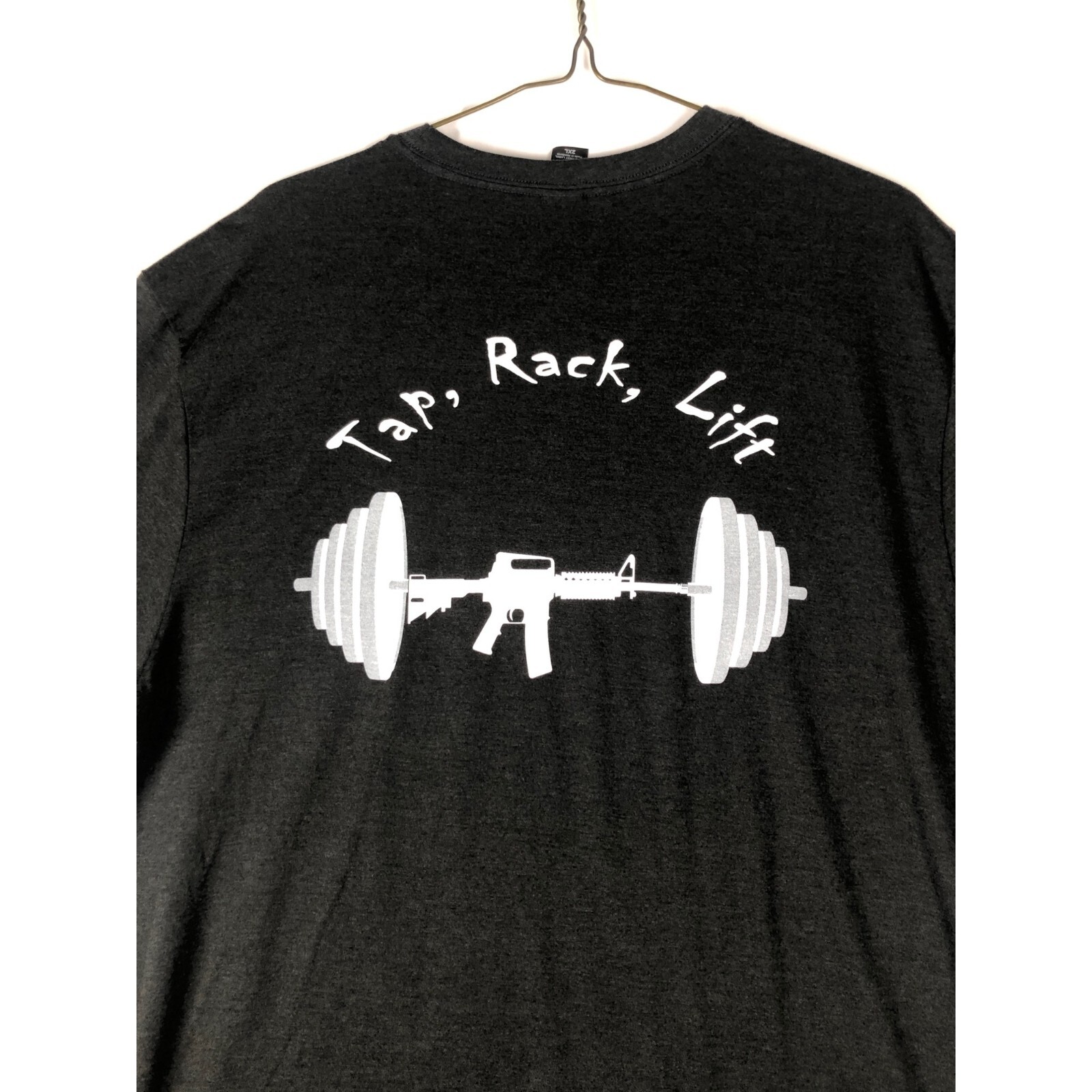 TRL Tap, Rack, Lift Men’s Tee Shirt Short Sleeve Black size 2XL