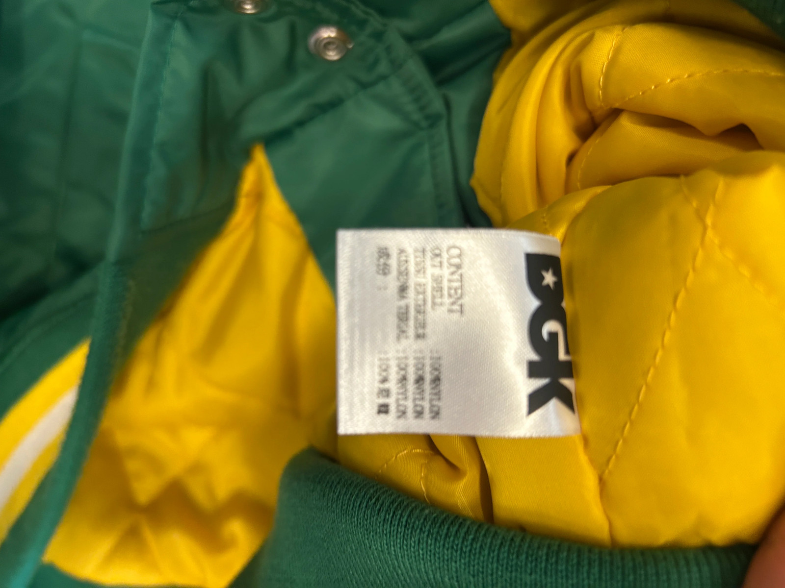 DGK Smokin Super Chronic Jacket Sz XL